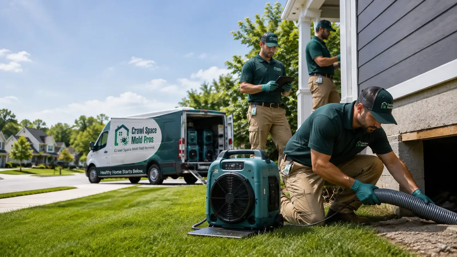Crawl Space Mold Removal in Hacksneck, VA